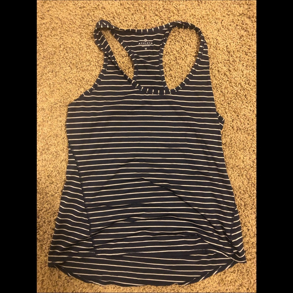 athletic flowy tank